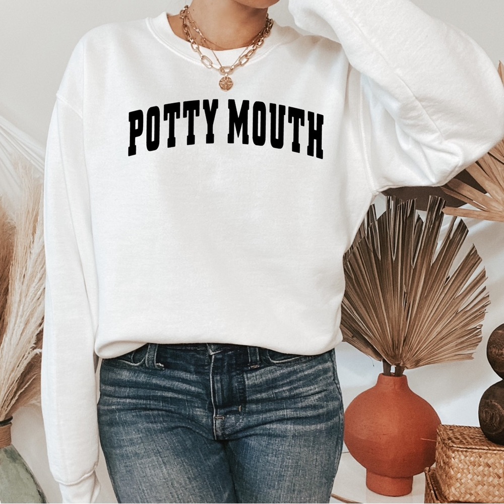 POTTY MOUTH - Women’s Sweatshirt